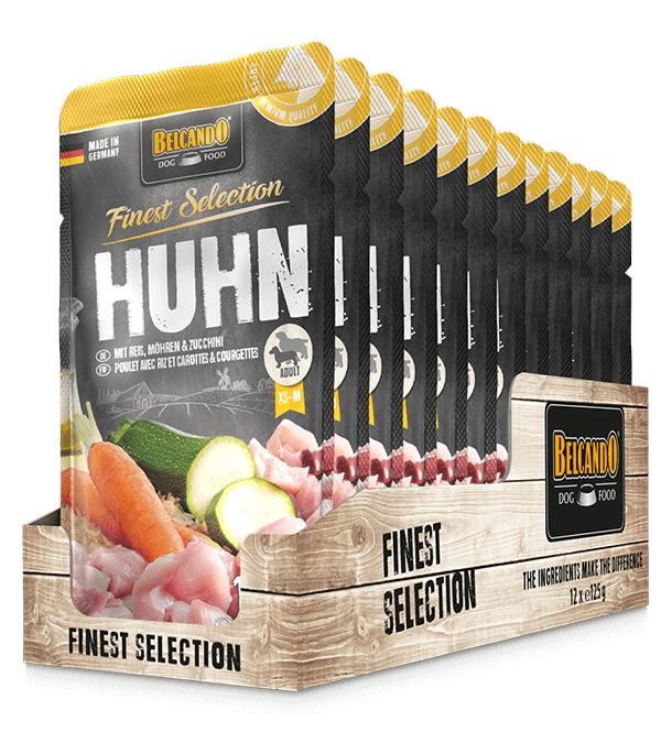 Belcando-Pouches-Tray-Huhn-125g Belcando-Pouches-Tray-Huhn-125g