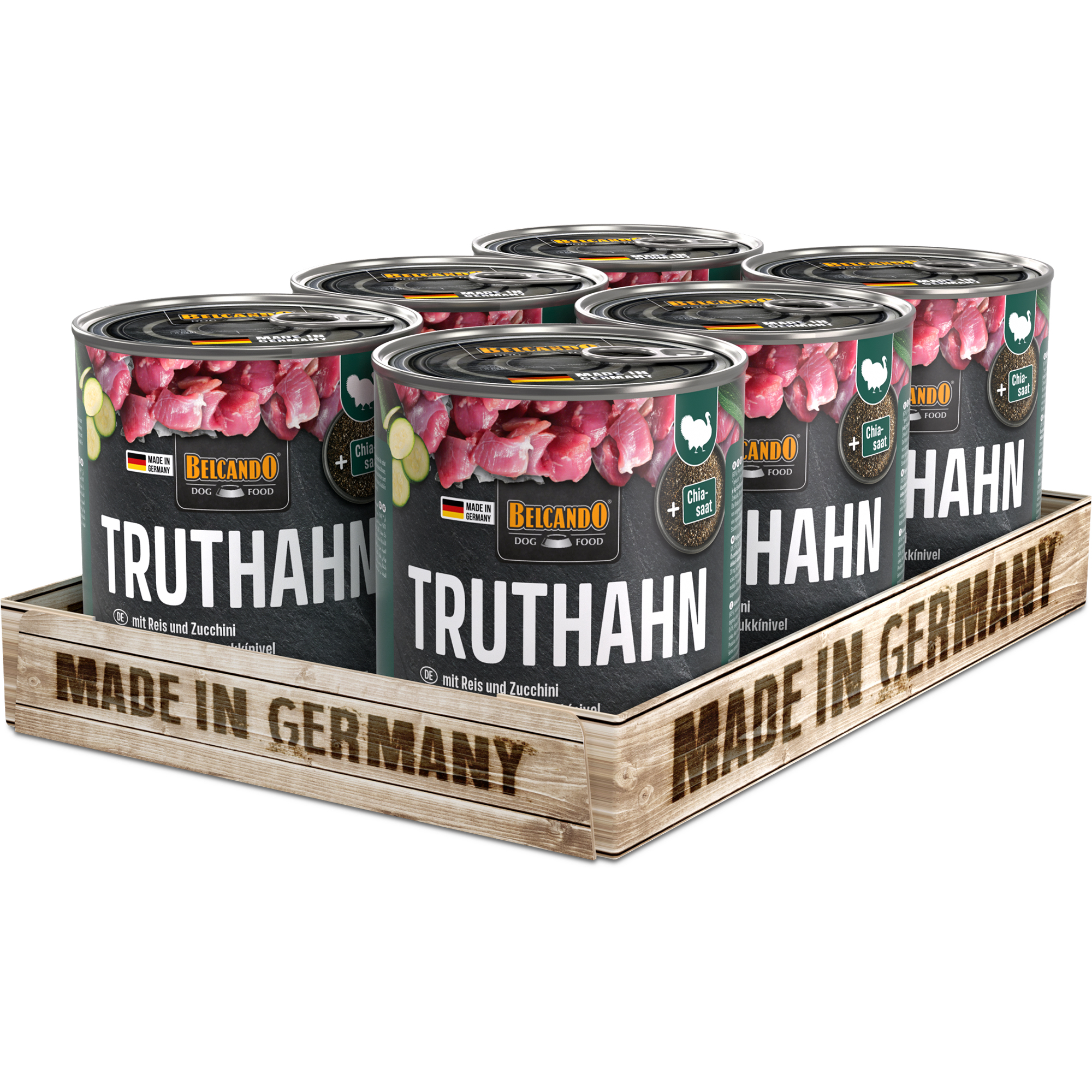 BELCANDO Truthahn mit Reis & Zucchini