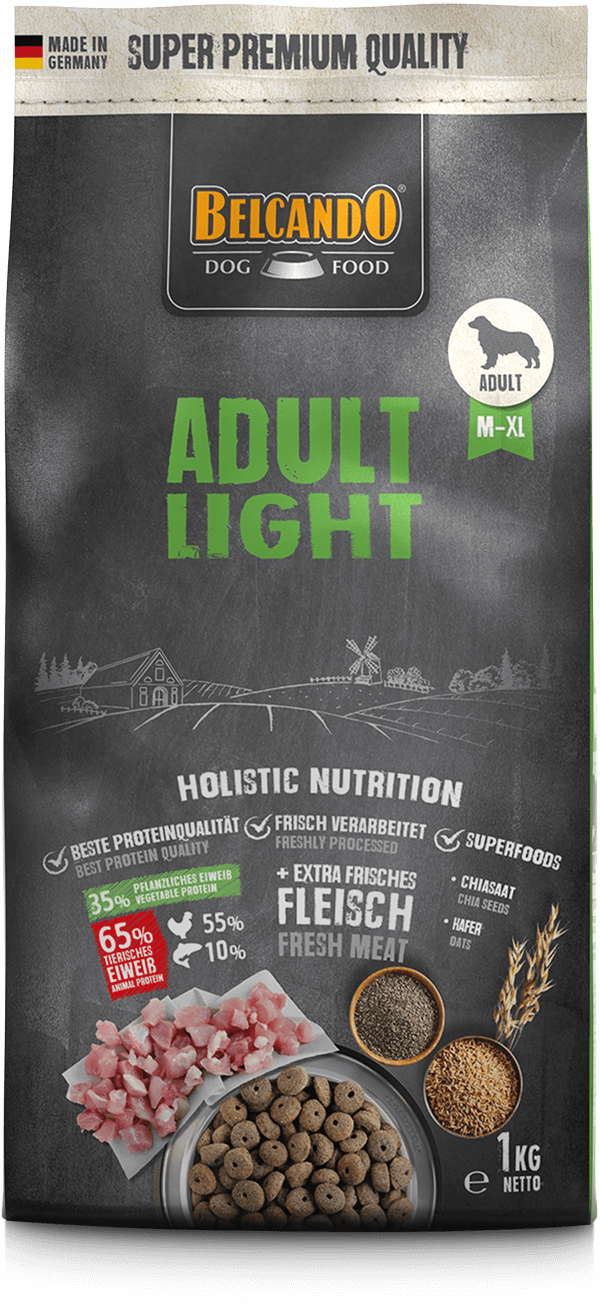 Belcando-Adult-Light-1kg-front Belcando-Adult-Light-1kg-front