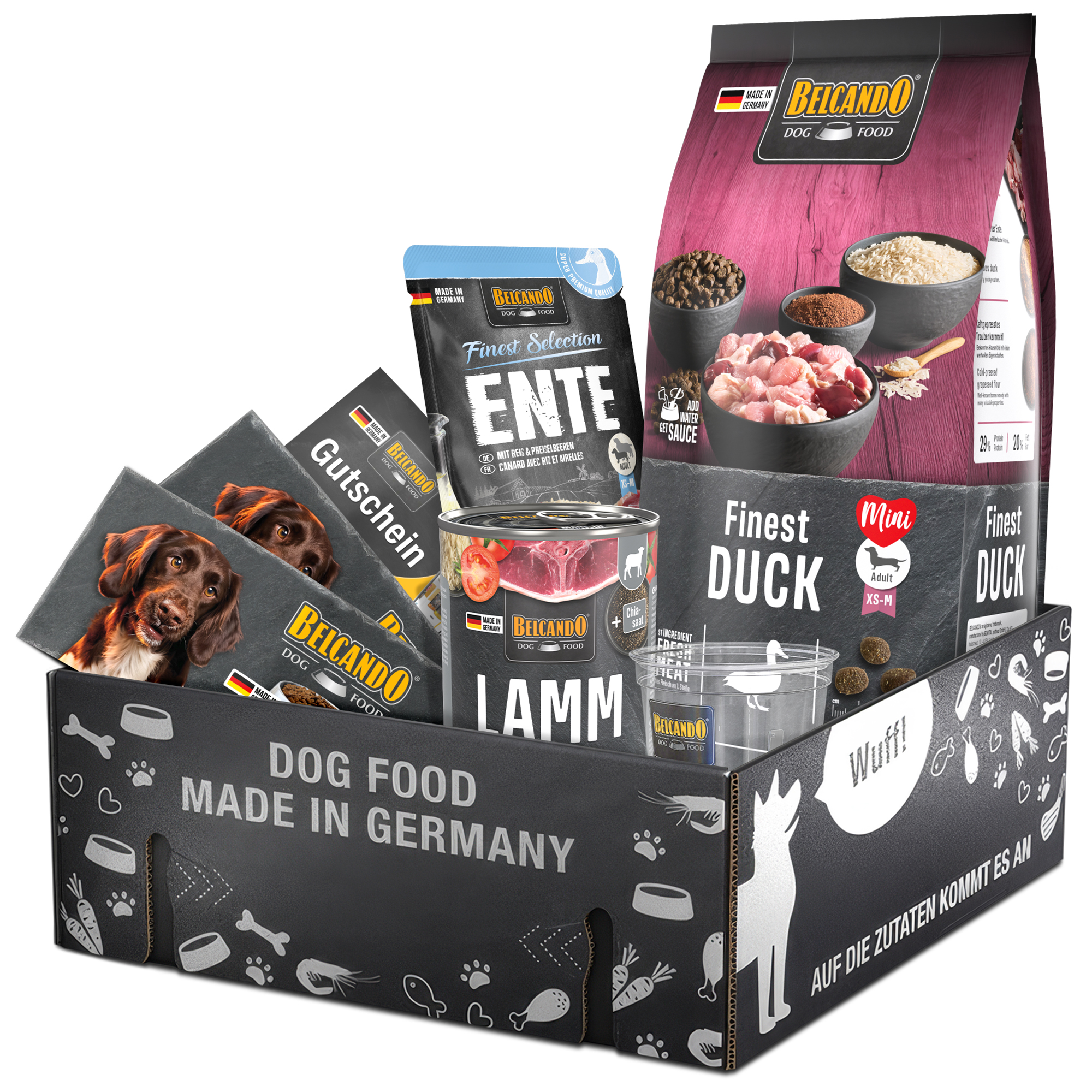 Dog Box BELCANDO Finest Duck