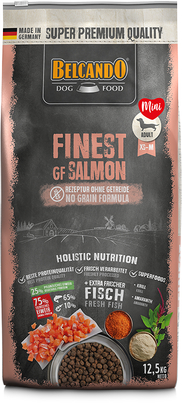 Belcando-Finest-GF-Salmon-12kg-front Belcando-Finest-GF-Salmon-12kg-front