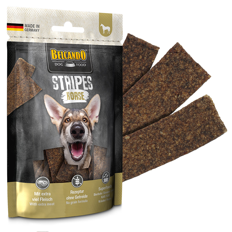 Futterabbildung Snacks Stripes Horse Futterabbildung Snacks Stripes Horse