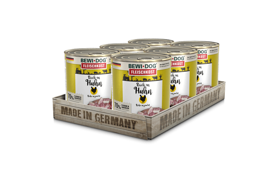 Bewidog-Dosen-Tray-Huhn-800g Bewidog-Dosen-Tray-Huhn-800g