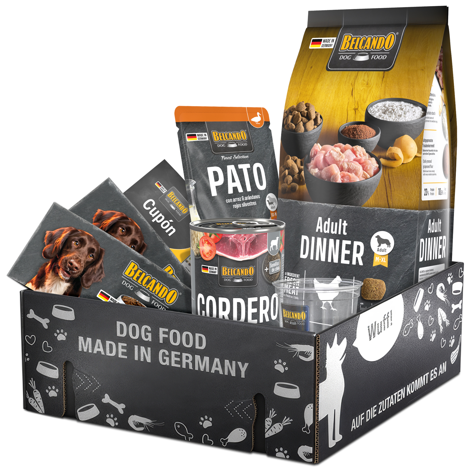Dog Box BELCANDO Adult Dinner Spanien