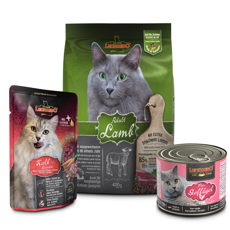 Cat Box LEONARDO® Adult Lamb