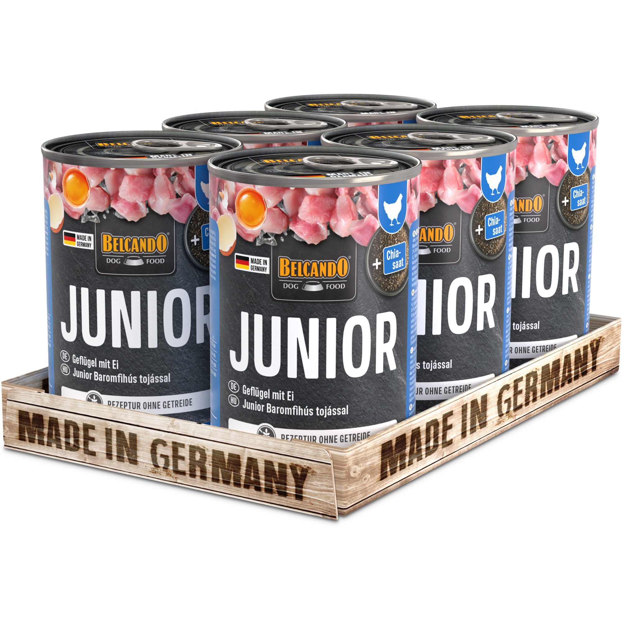 BELCANDO Junior Geflügel mit Ei BELCANDO Junior Geflügel mit Ei