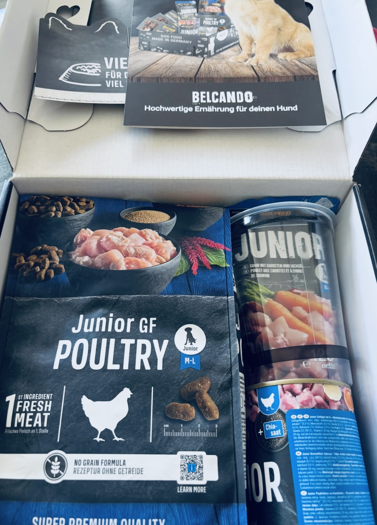 Dog Box BELCANDO Puppy Gravy