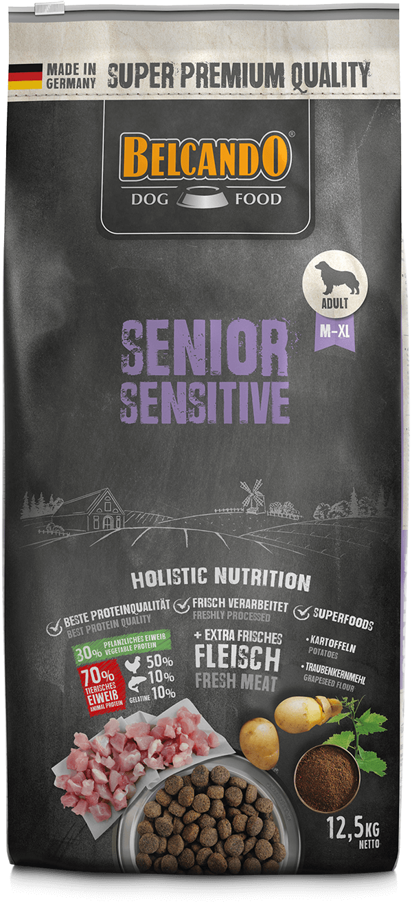 Belcando-Senior-Sensitive-12kg-front Belcando-Senior-Sensitive-12kg-front