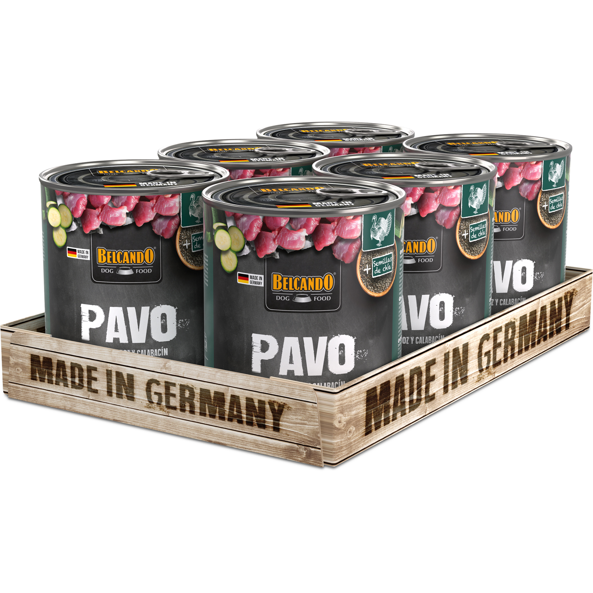 BELCANDO Pavo con arroz y calabacín