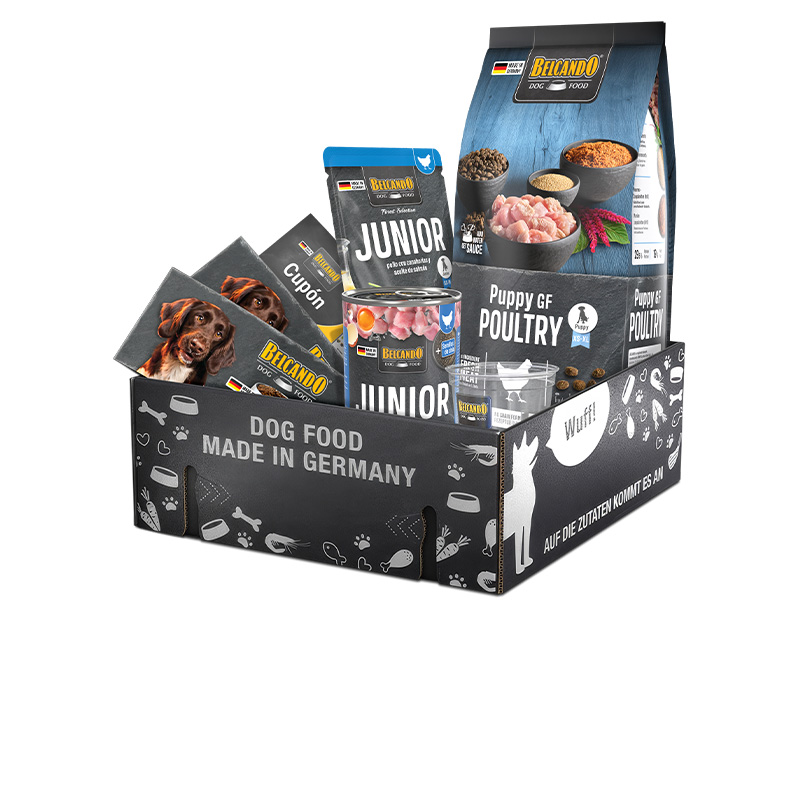 Caja de prueba BELCANDO Puppy GF Poultry Caja de prueba BELCANDO Puppy GF Poultry