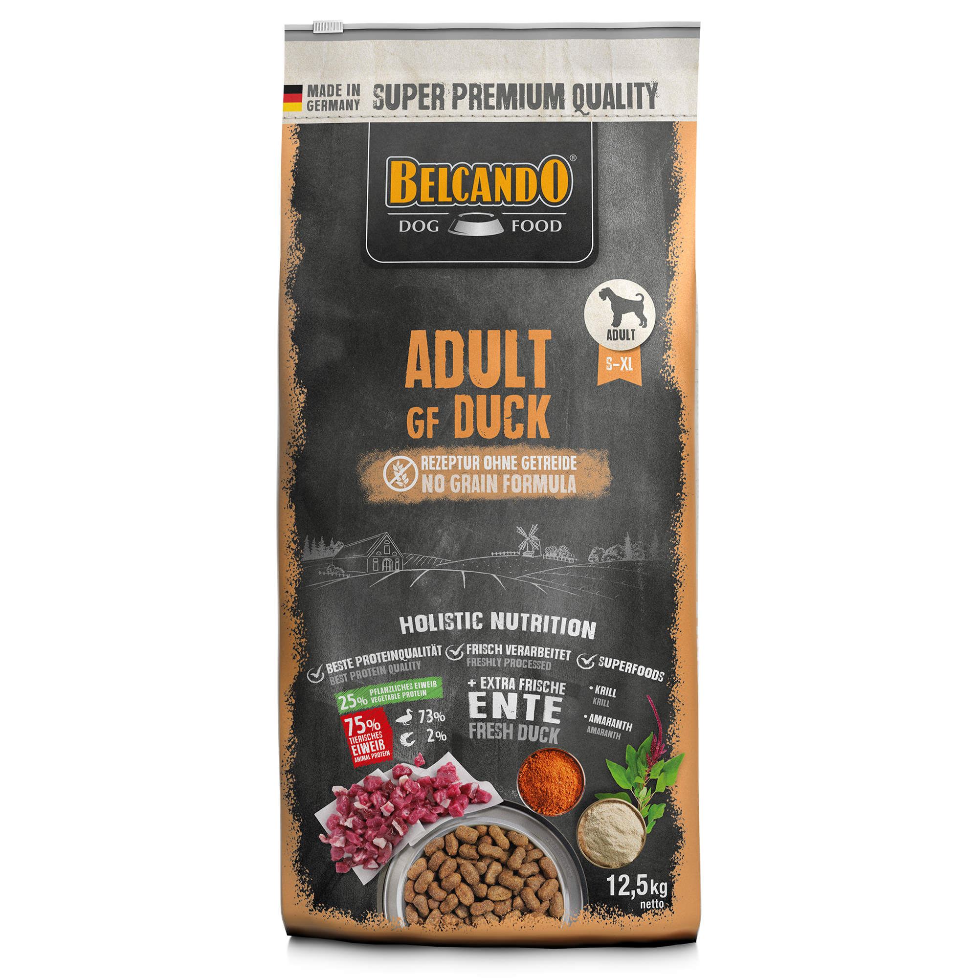 Adult GF Duck 12,5 kg Front