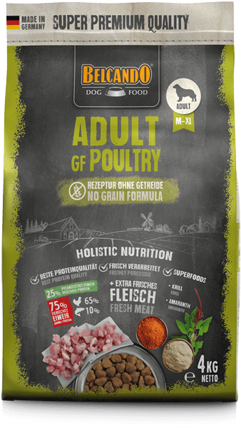 Belcando-Adult-GF-Poultry-4kg-front-low2 Belcando-Adult-GF-Poultry-4kg-front-low2