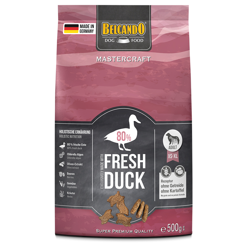 BELCANDO® MASTERCRAFT Fresh Duck bbmc-duck-500g-front