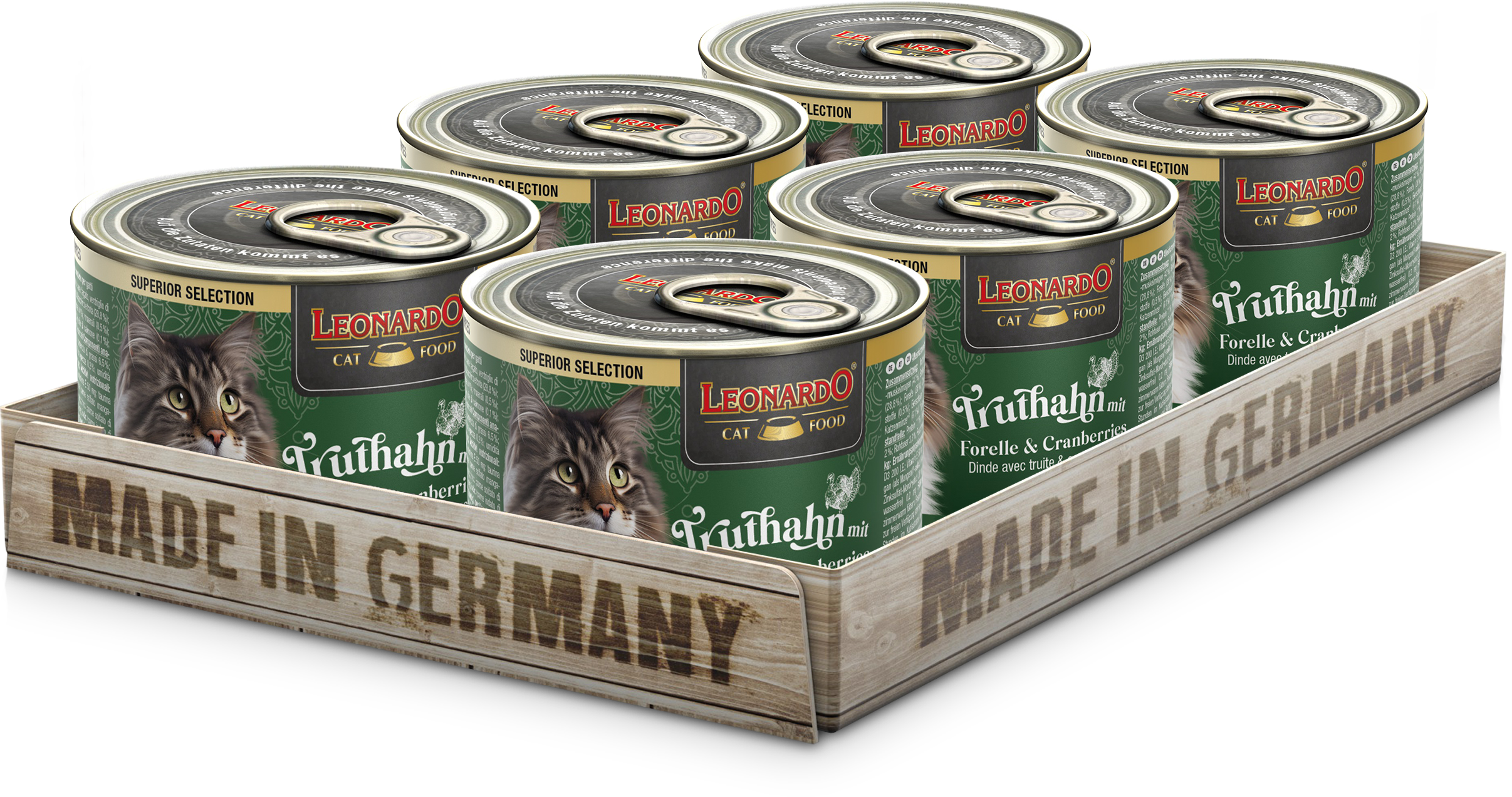 LEONARDO Truthahn mit Forelle & Cranberries bl-dosen-superior-selection-tray-truthahn-200g