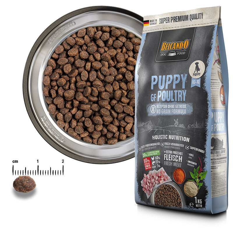 Futterabbildung Trockenfutter Puppy GF Poultry Futterabbildung Trockenfutter Puppy GF Poultry