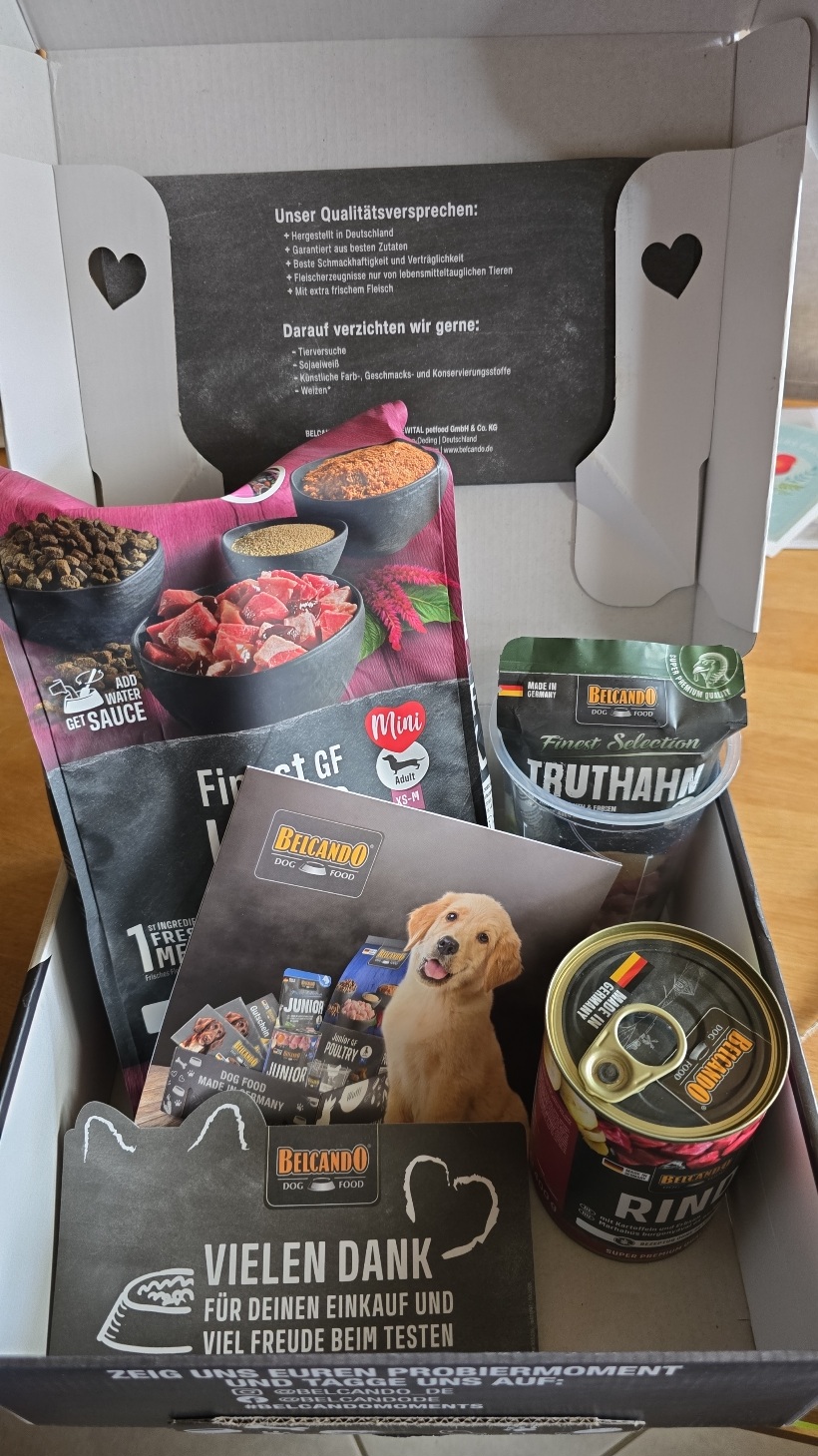 Dog Box BELCANDO Junior GF Poultry Dog Box BELCANDO Junior GF Poultry
