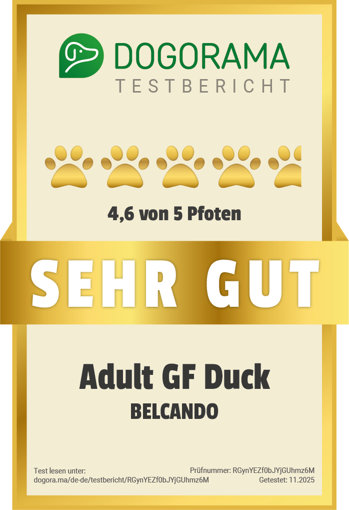 BELCANDO GF Duck Dogorama Award