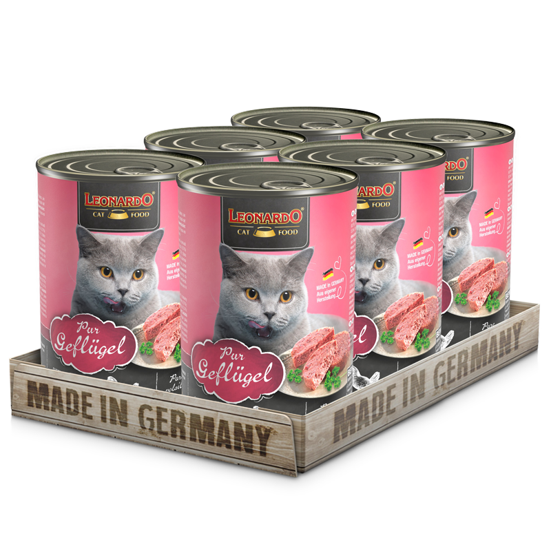 LEONARDO® Geflügel pur 400g VE LEONARDO® Geflügel pur 400g VE
