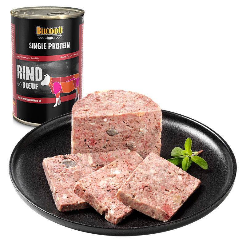 Futterabbildung Single Protein Rind Futterabbildung Single Protein Rind