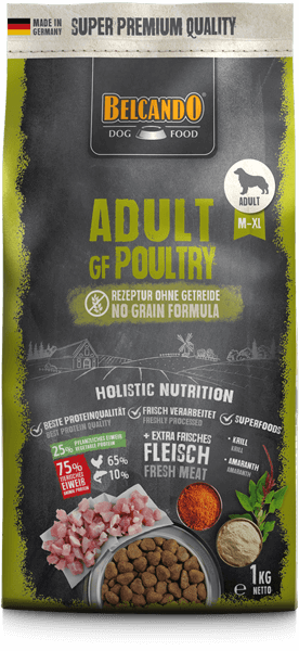 Belcando-Adult-GF-Poultry-1kg-front-low3 Belcando-Adult-GF-Poultry-1kg-front-low3