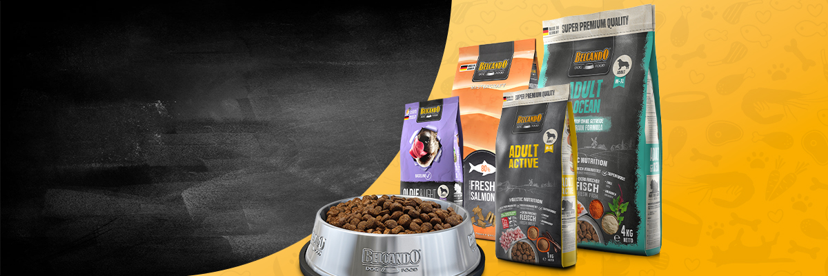 Produktübersicht Belcando Trockenfutter aller Linien Produktübersicht Belcando Trockenfutter aller Linien