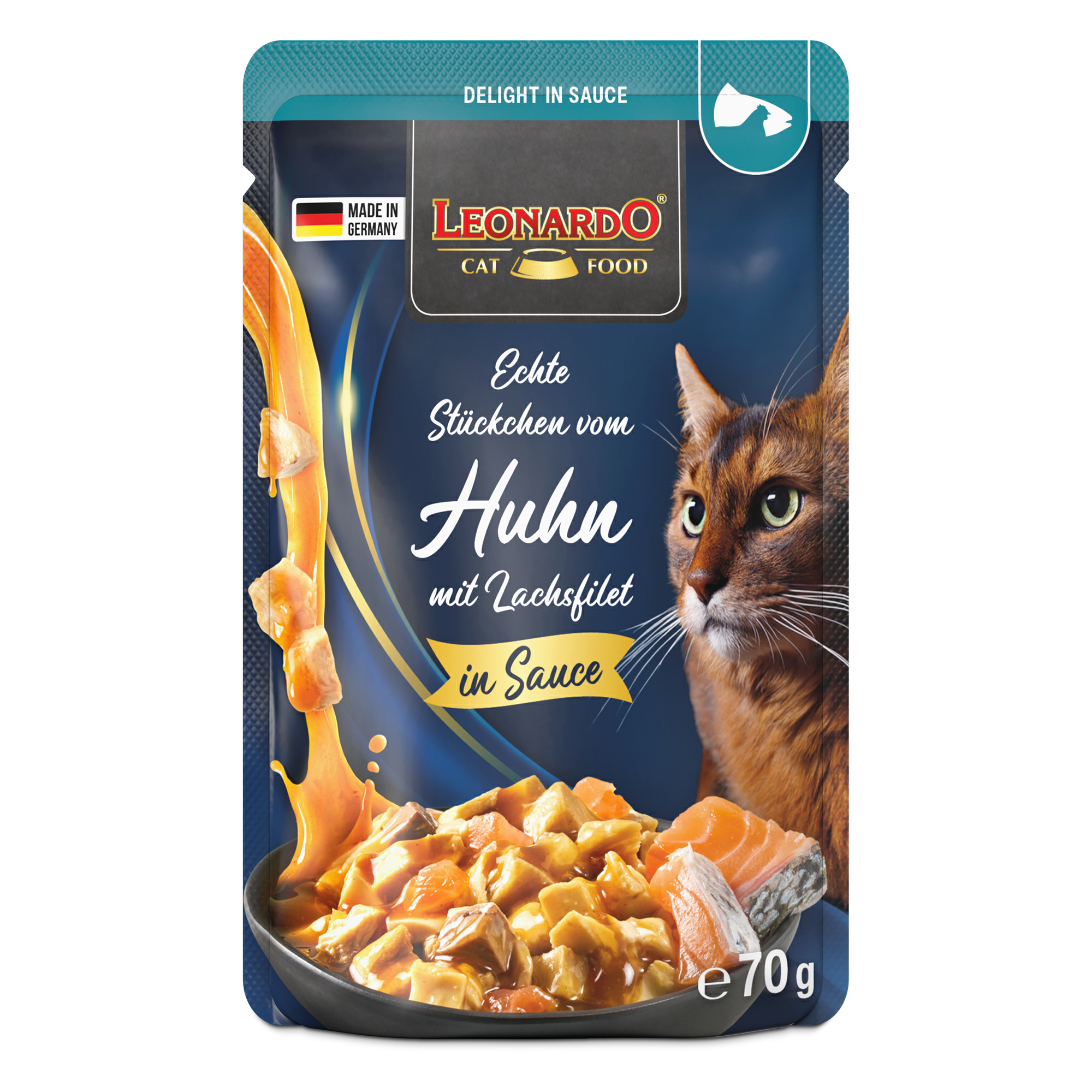 LEONARDO Delight Huhn mit Lachsfilet 