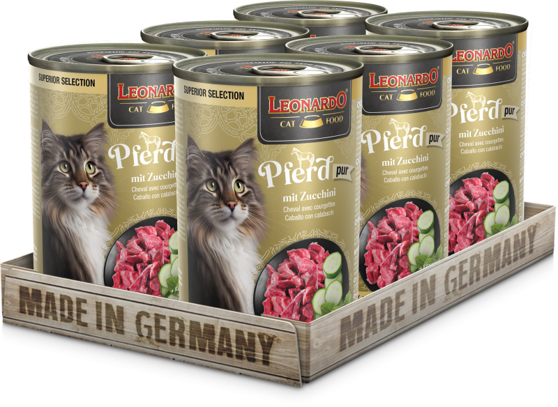 LEONARDO Pferd mit Zucchini | 6 x 400g | 755605