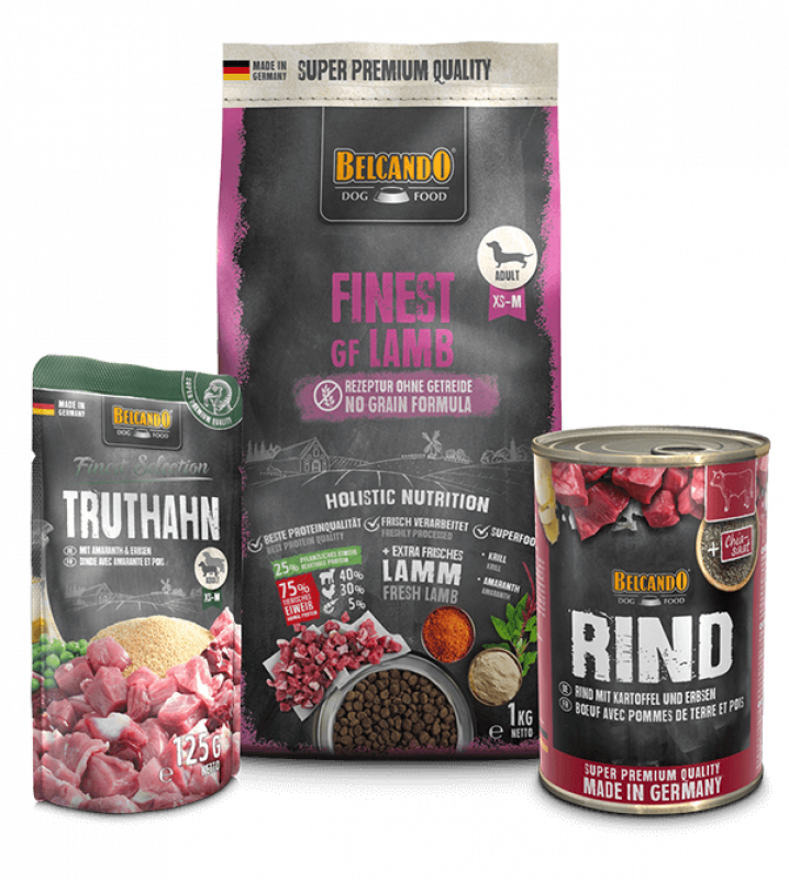 BELCANDO® Premium Hundefutter | Auf die Zutaten kommt es an!