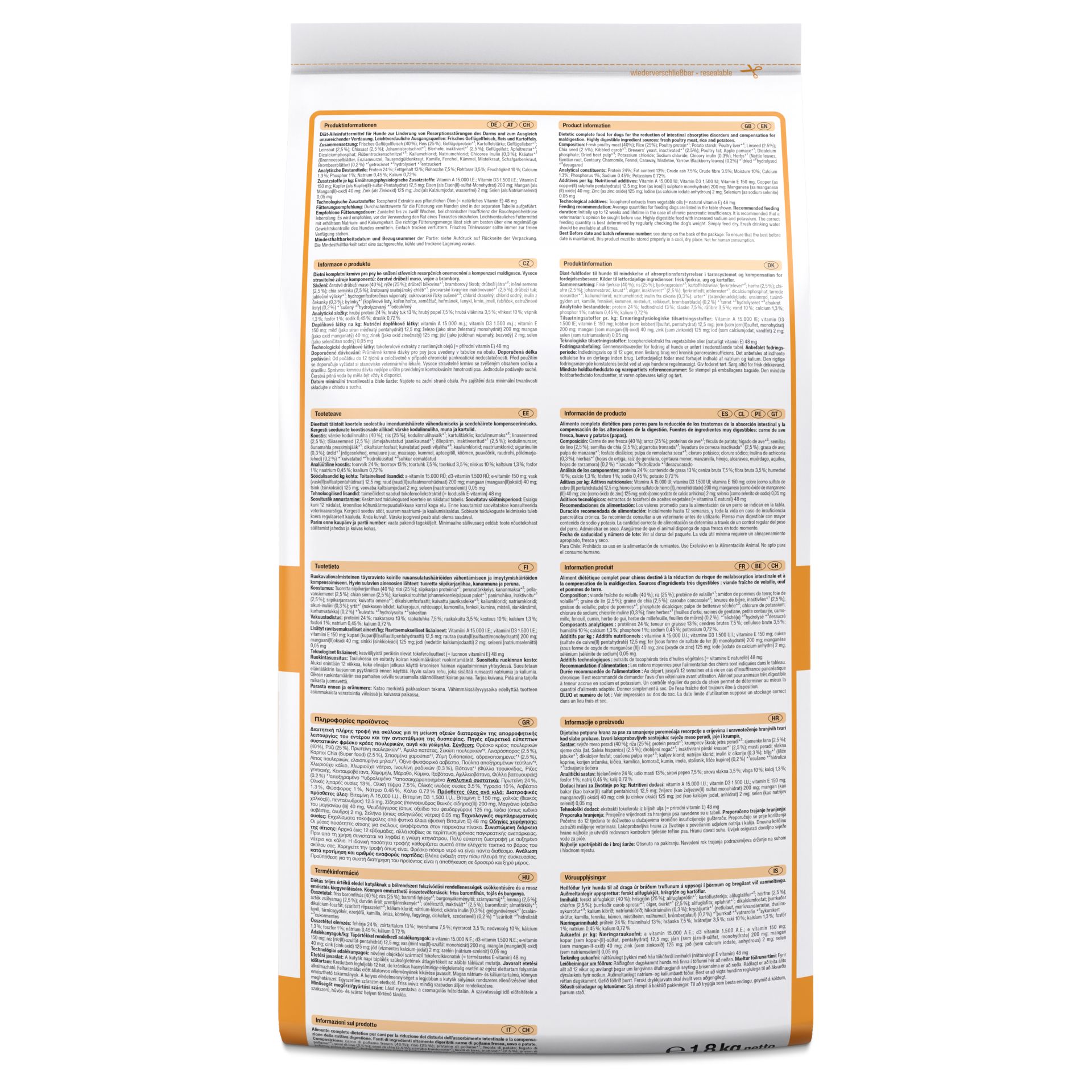 BELCANDO Vetline Gastro Trockenfutter | 1.8 kg | 561109