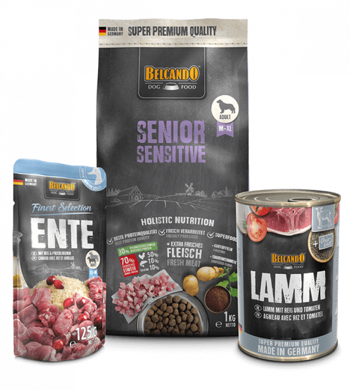 Hundefutter Proben von BELCANDO®